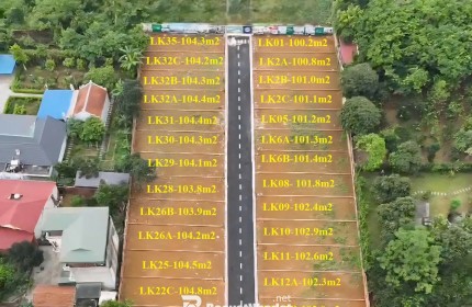 Chính chủ bán lô đất nền Hòa Lạc(khu đất nằm trong lõi của khu đô thị vệ tinh Hòa Lạc)